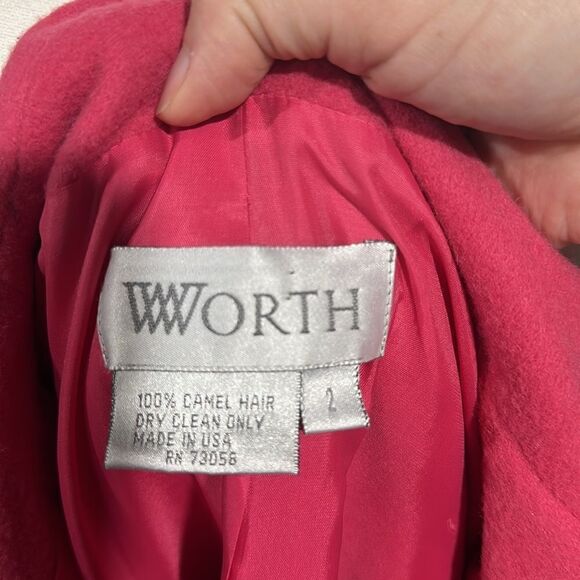 Worth Pink Camel Hair Blazer 2 - Picture 7 of 7